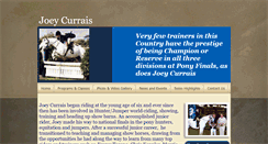 Desktop Screenshot of joecurrais.com