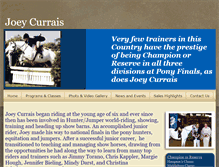 Tablet Screenshot of joecurrais.com